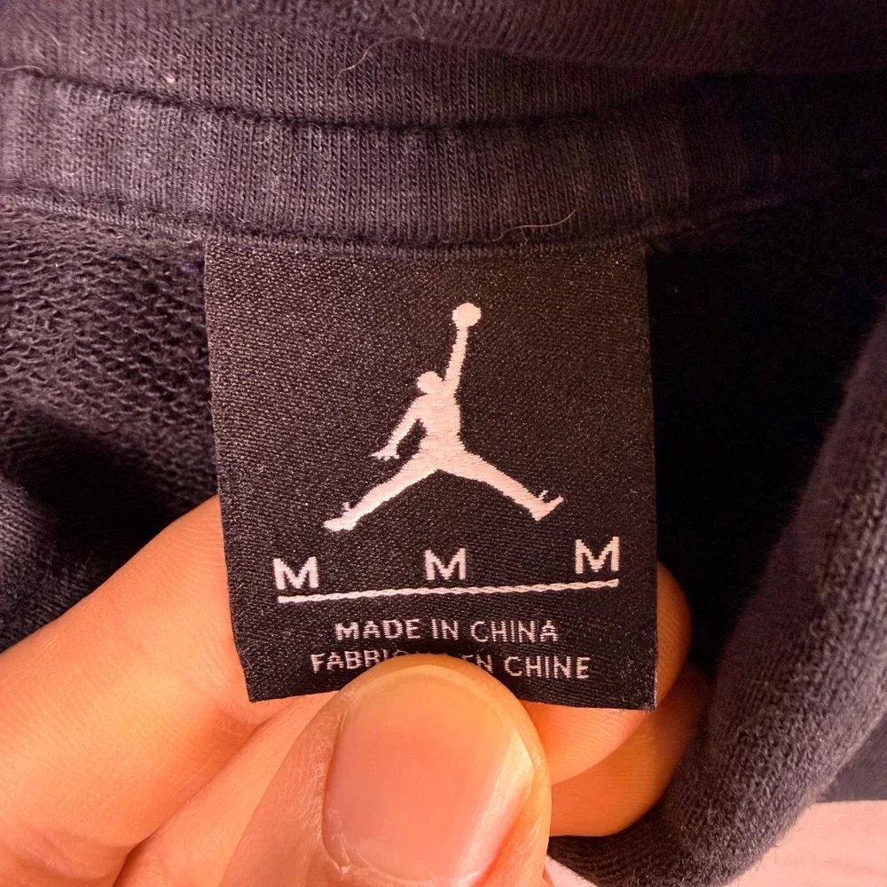 Jordan Michael Jordan Graphic Hoodie Mens Size M Black 886838-010